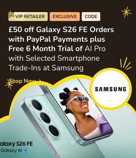 £50 off Galaxy S26 FE